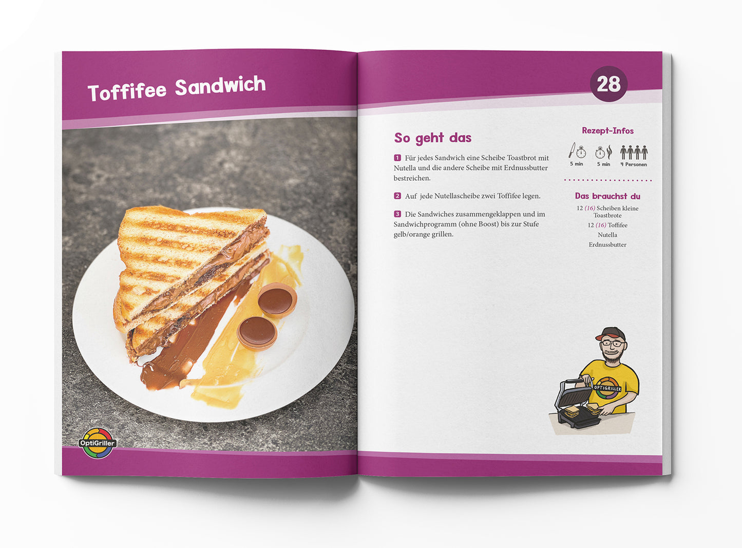 OptiGrillen - Schnelle Rezepte