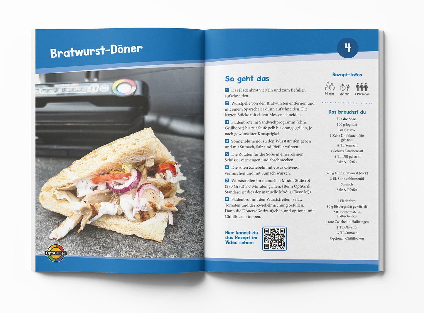 OptiGrillen - Schnelle Rezepte