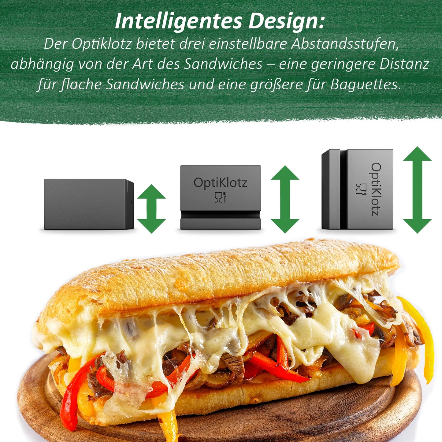 OptiKlotz - Abstandshalter aus Lebensmittelechtem Silikon