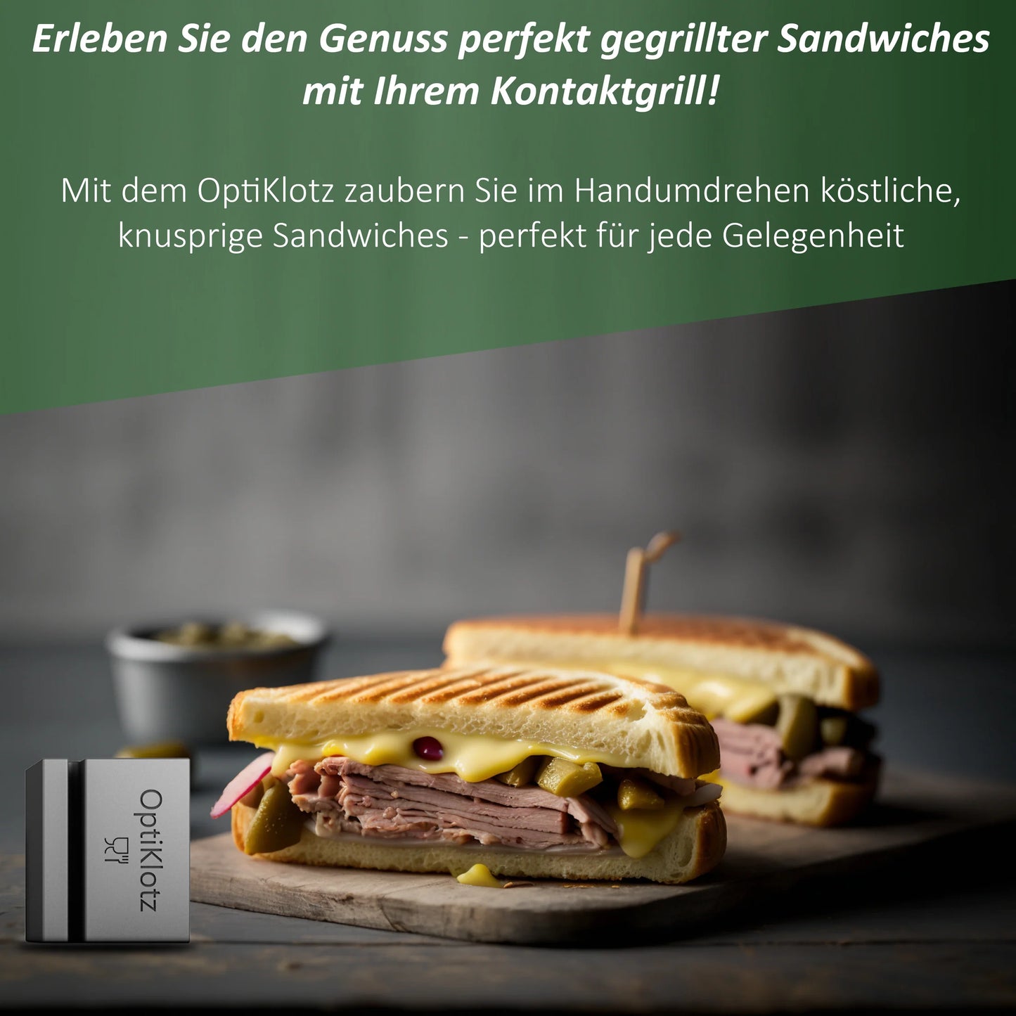 OptiKlotz - Abstandshalter aus Lebensmittelechtem Silikon