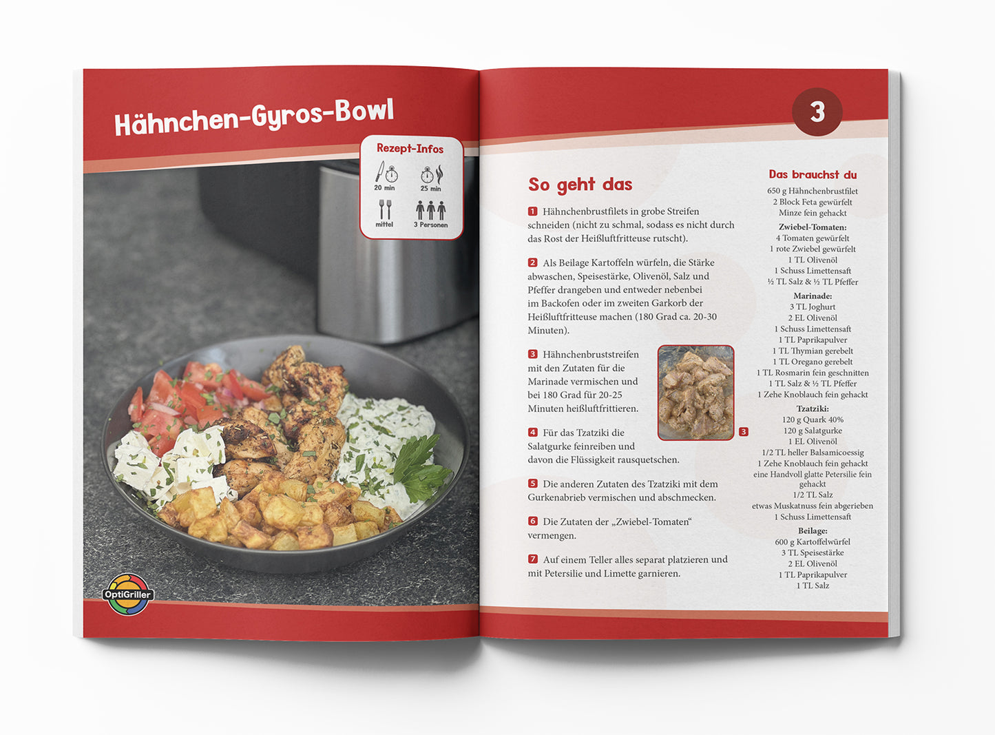Airfryer - Die besten Rezepte für die Heißluftfritteuse