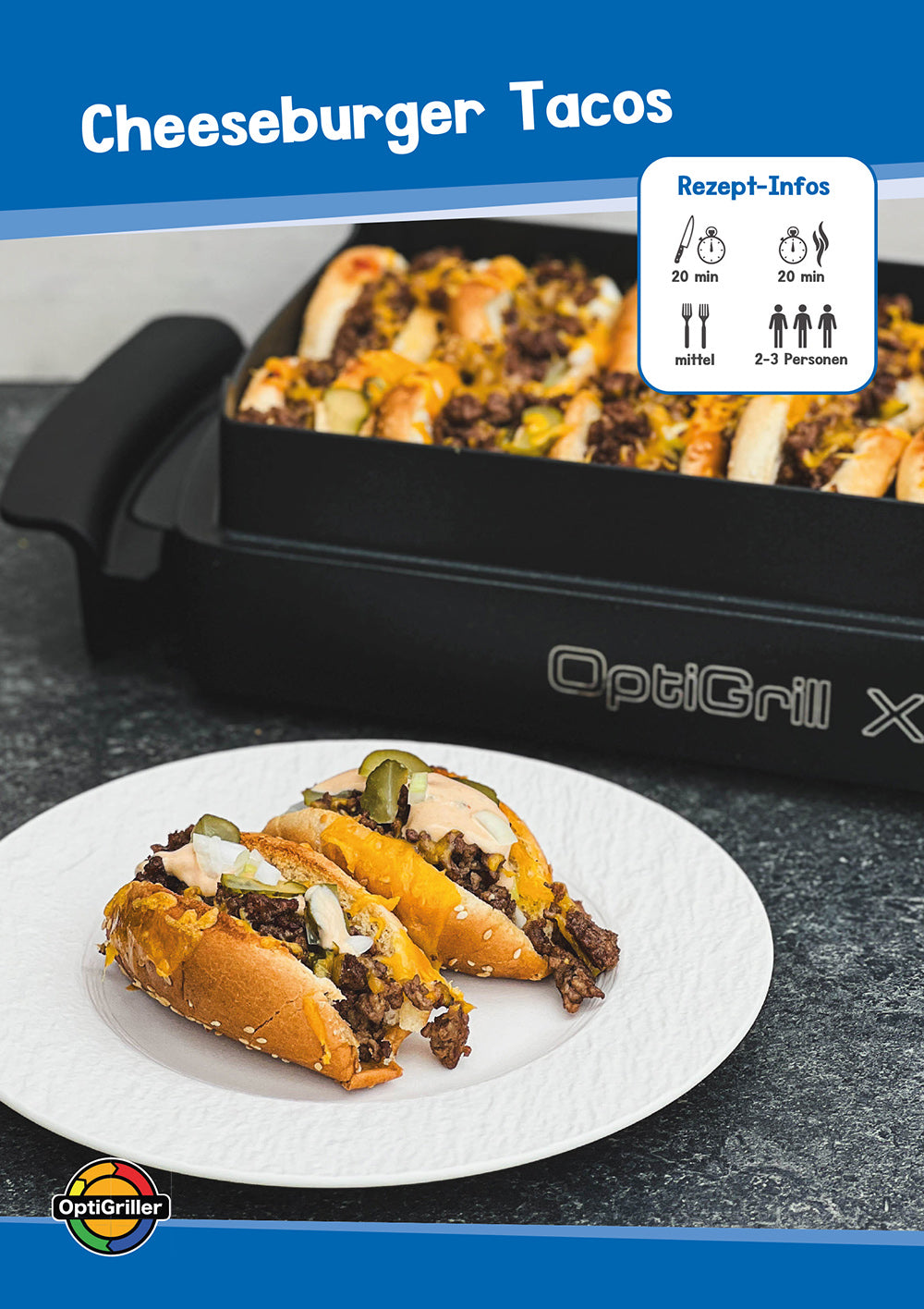 OptiGrillen mit der Backschale - Band 3