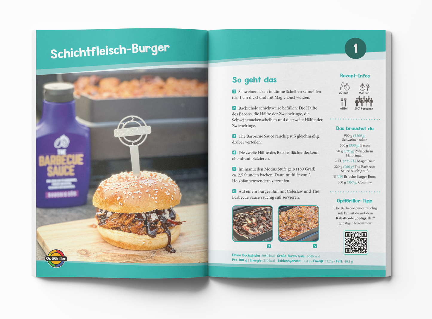 OptiGrillen mit der Backschale - Band 2
