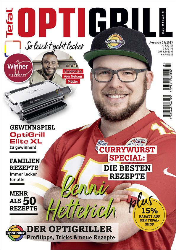 Das OptiGrill Magazin Ausgabe 1-2023 - Benni