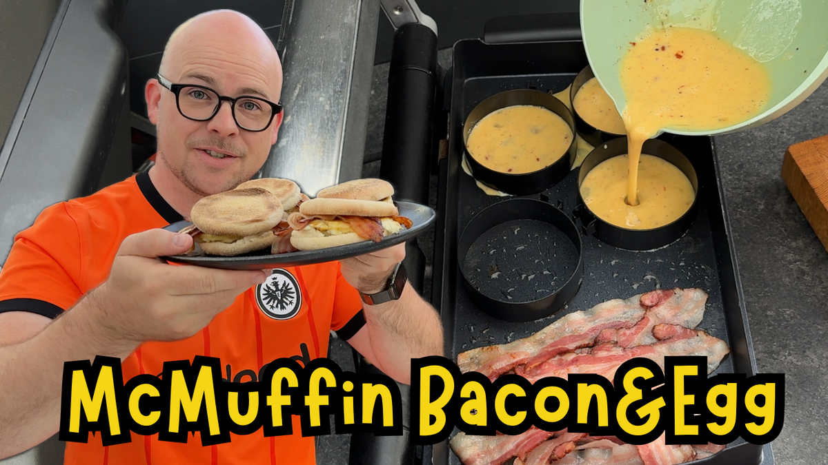 McMuffin Bacon & Egg selber machen – wie bei McDonald’s, nur besser!
