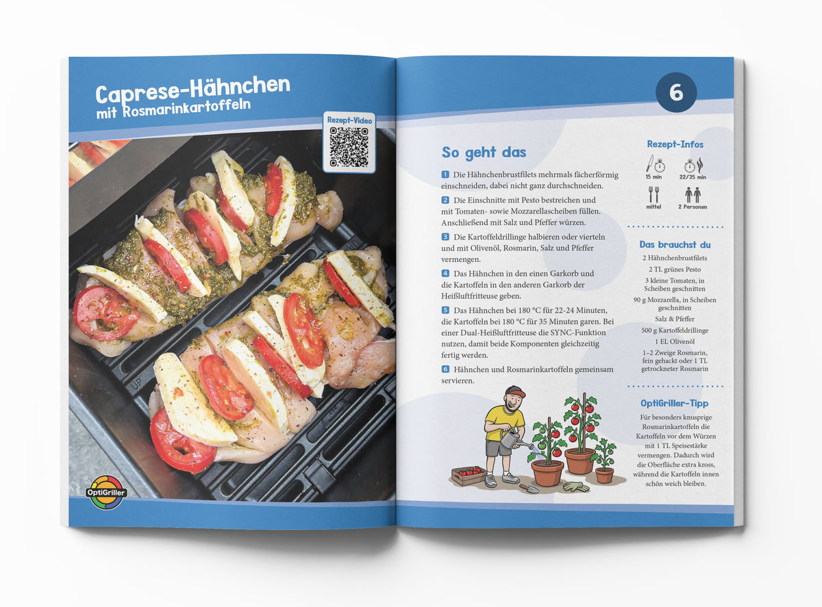 Airfryer Band 2 (Vorbestellung) - Die besten Rezepte für die Heißluftfritteuse