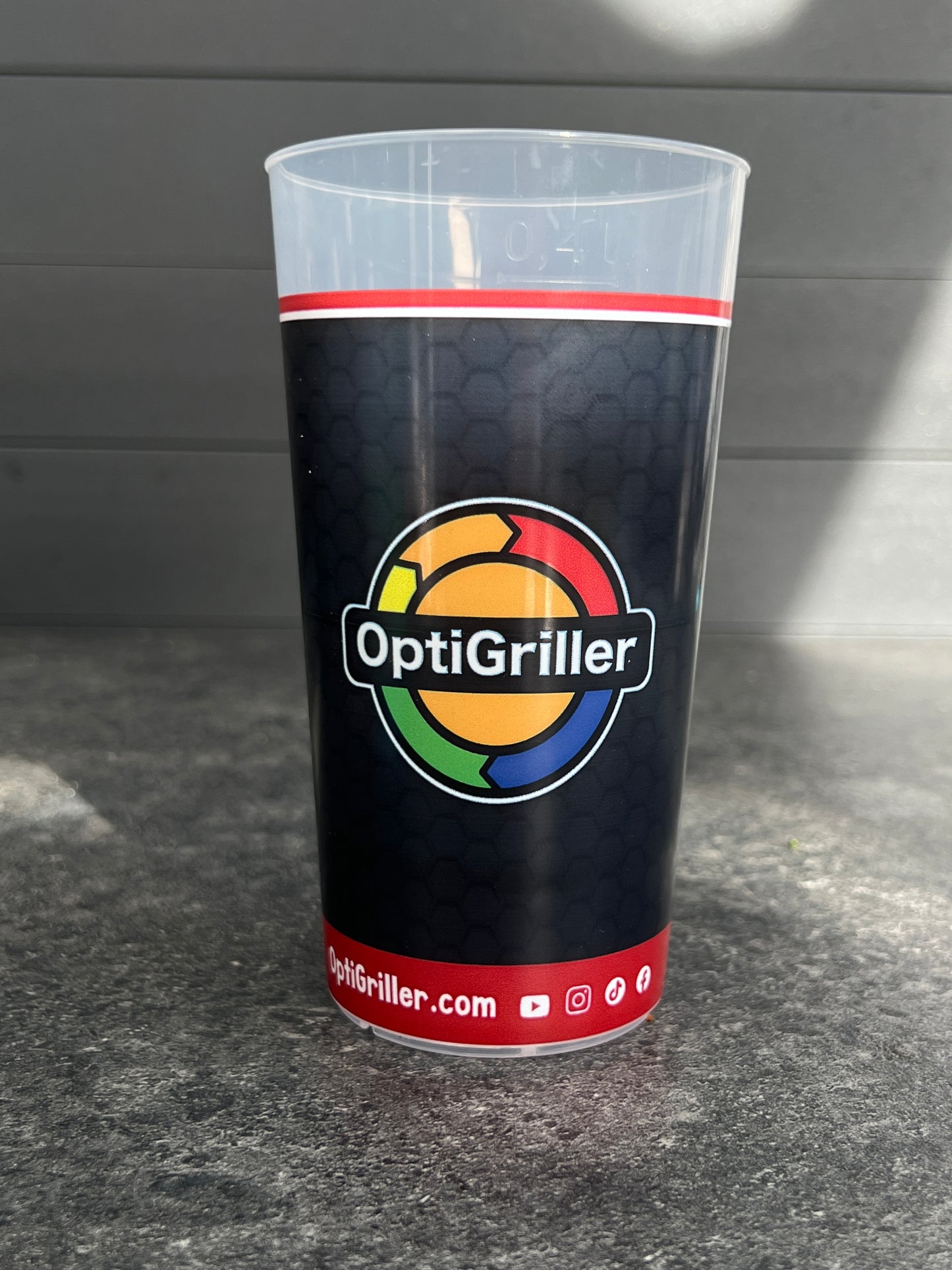 OptiGriller Becher 0,4 l